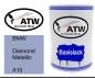 Preview: BMW, Diamond Metallic, A10: 500ml Lackdose, von ATW Autoteile West.